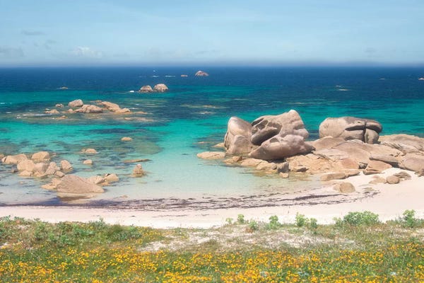 Brittany: Kerlouan Beach In Brittany by Philippe Manguin
