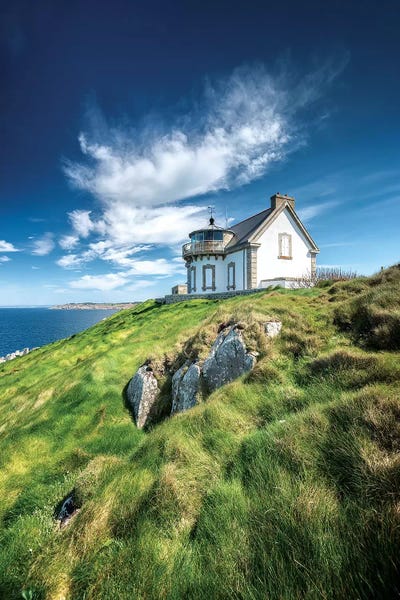 Brittany: Millier Lighthouse Of Cap Sizun by Philippe Manguin