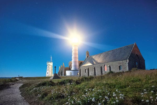 Nouvelle-Aquitaine: Pointe Saint Mathieu Lighthouse by Philippe Manguin