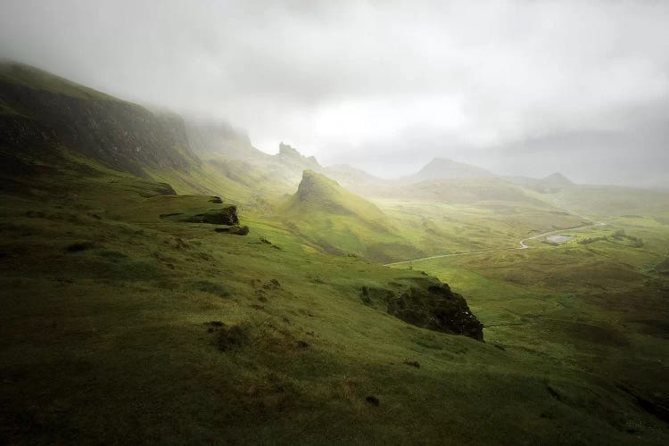 Quiraing In Skye Island Scotland