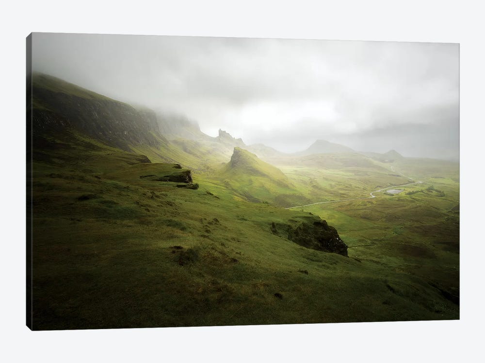 Quiraing In Skye Island Scotland by Philippe Manguin 1-piece Canvas Print