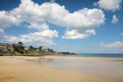 Saint Lunaire Beach by Philippe Manguin multi panel art