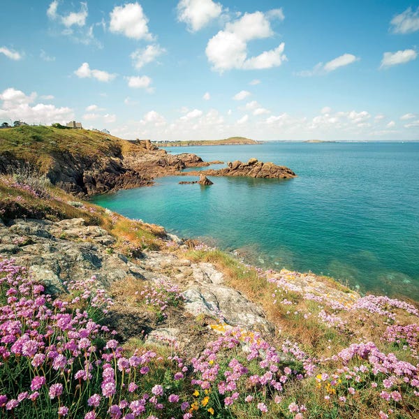 Coastal: Saint Lunaire In Bretagne I by Philippe Manguin