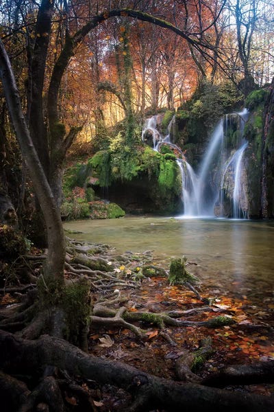 Cascade Des Tufs by Philippe Manguin canvas print
