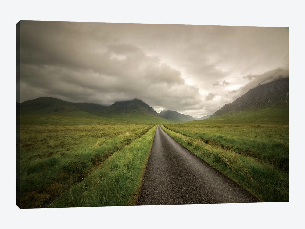 The Road To Highlands by Philippe Manguin 1-piece Canvas Art Print