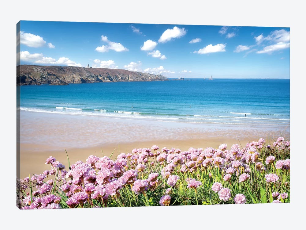 The Trepassed Bay And Beach In Brittany by Philippe Manguin 1-piece Canvas Artwork