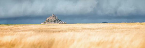 Mont Saint-Michel: Mont Saint Michel Panoramic by Philippe Manguin