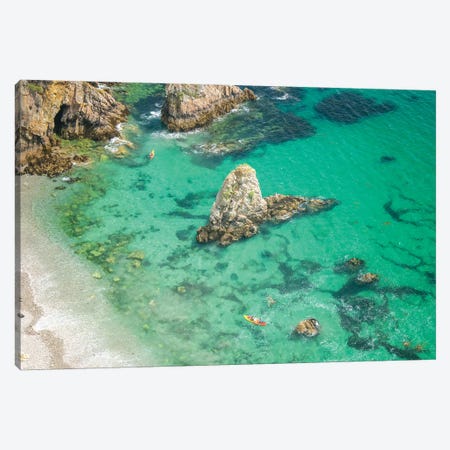 Crozon Paradise Beach In Brittany II Canvas Print #PHM345} by Philippe Manguin Canvas Wall Art