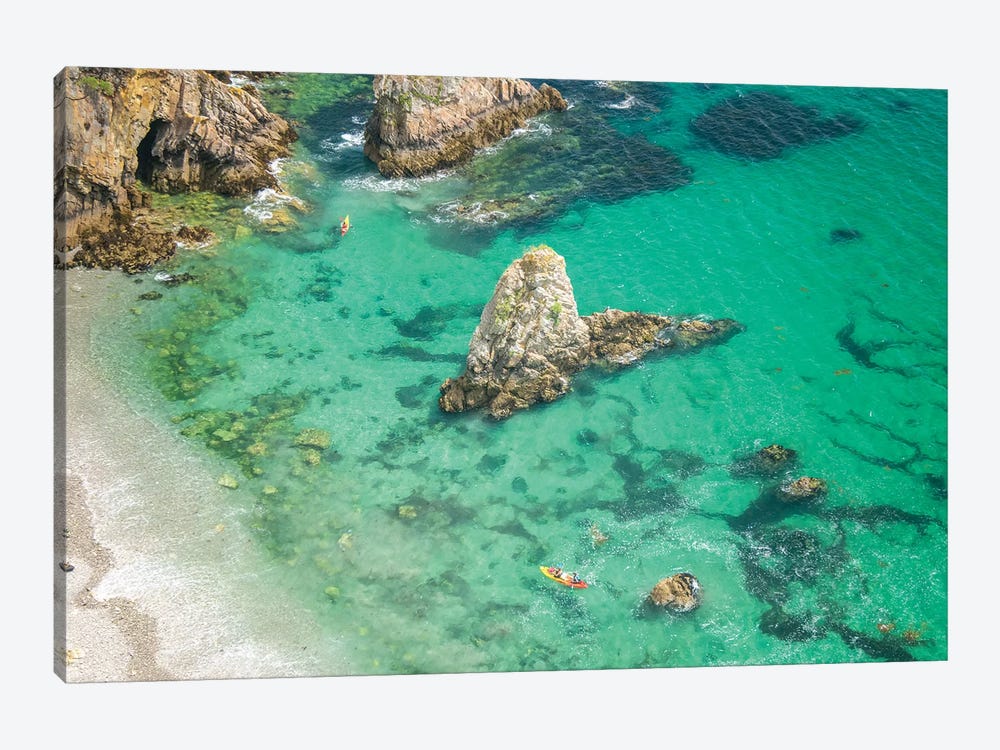 Crozon Paradise Beach In Brittany II by Philippe Manguin 1-piece Canvas Art