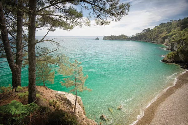 Brittany: Crozon Beach In Brittany by Philippe Manguin