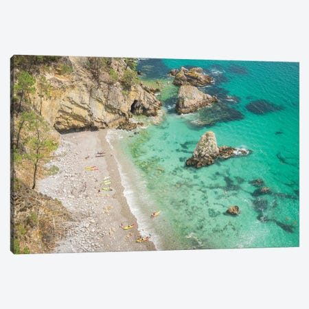 Crozon Paradise Beach In Brittany Canvas Print #PHM347} by Philippe Manguin Canvas Artwork