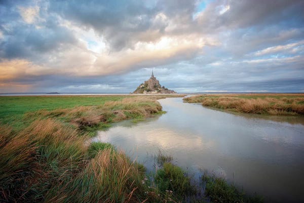 Mont Saint-Michel: Mont Saint Michel After High Tides by Philippe Manguin