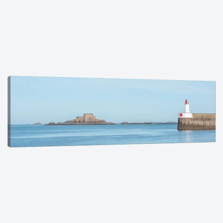 Saint Malo Panoramic II Canvas Print #PHM350} by Philippe Manguin Canvas Artwork