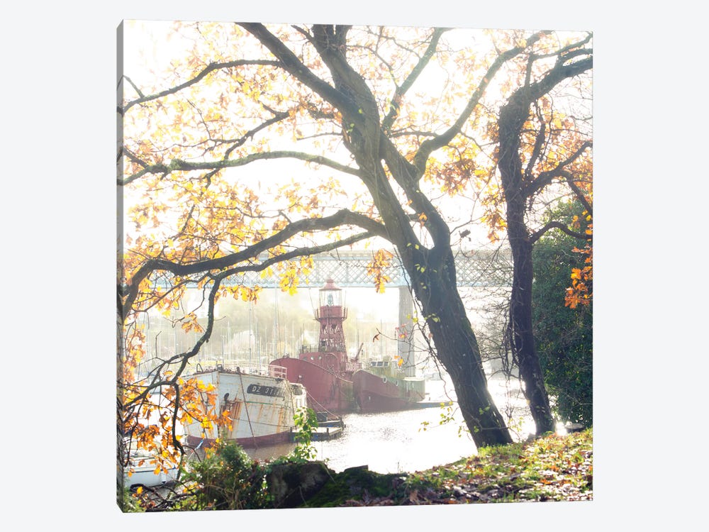 Scarweather Fire Boat In Douarnenez by Philippe Manguin 1-piece Canvas Artwork