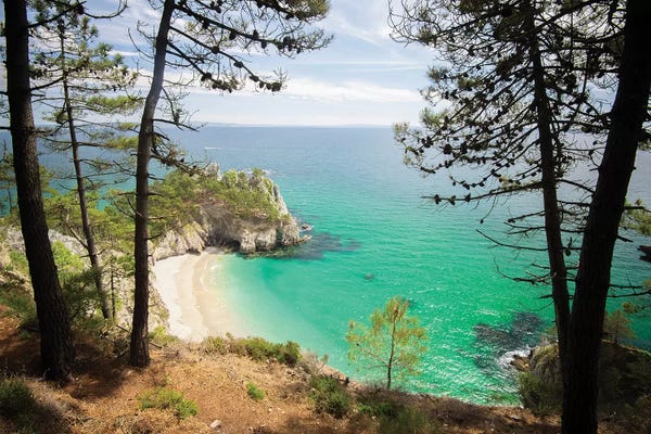 Brittany: Saint Hernot In Brittany by Philippe Manguin