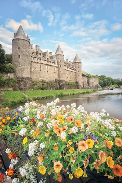 Castle Of Josselin by Philippe Manguin metal wall art