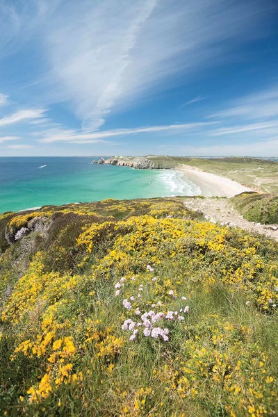 Brittany: Pen Hat Summer Beach In Crozon by Philippe Manguin