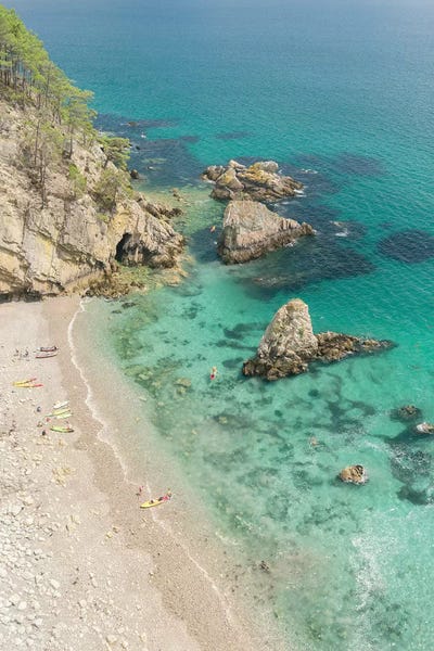 Brittany: Sunny Beach On Crozon Island by Philippe Manguin