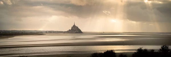 Mont Saint-Michel: Big Panoramic View Of Mont Saint Michel by Philippe Manguin