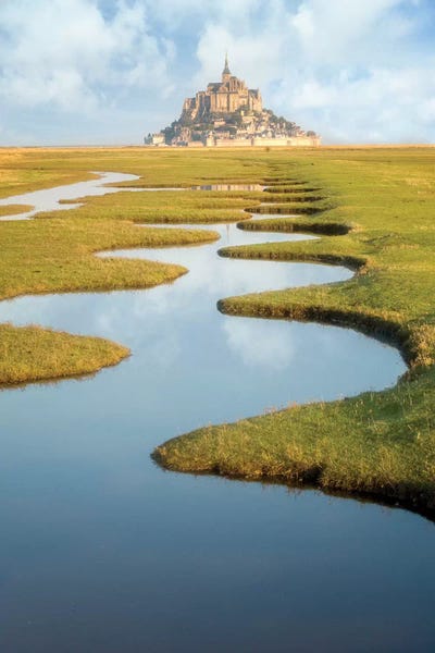 Normandy: Mont Saint Michel Polders by Philippe Manguin