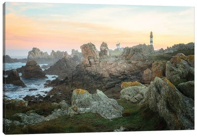 Ouessant Lighthouse Canvas Art Print - Philippe Manguin