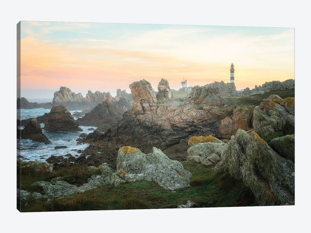 Ouessant Lighthouse by Philippe Manguin 1-piece Art Print