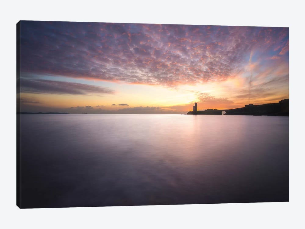 Petit Minou Lighthouse In Brittany by Philippe Manguin 1-piece Canvas Wall Art
