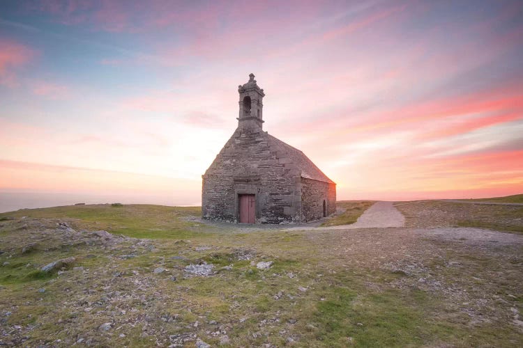 Pink Sunset On Saint Michel De Brasparts