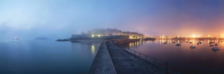 Saint Malo City At Night