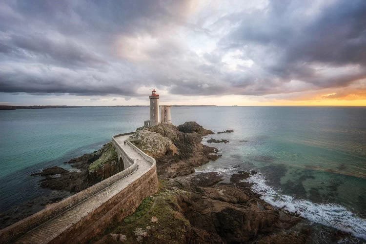 Sunset On Petit Minou Lighthouse