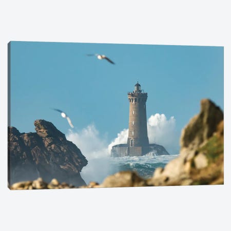 Windy Day In Brittany Canvas Print #PHM401} by Philippe Manguin Canvas Wall Art