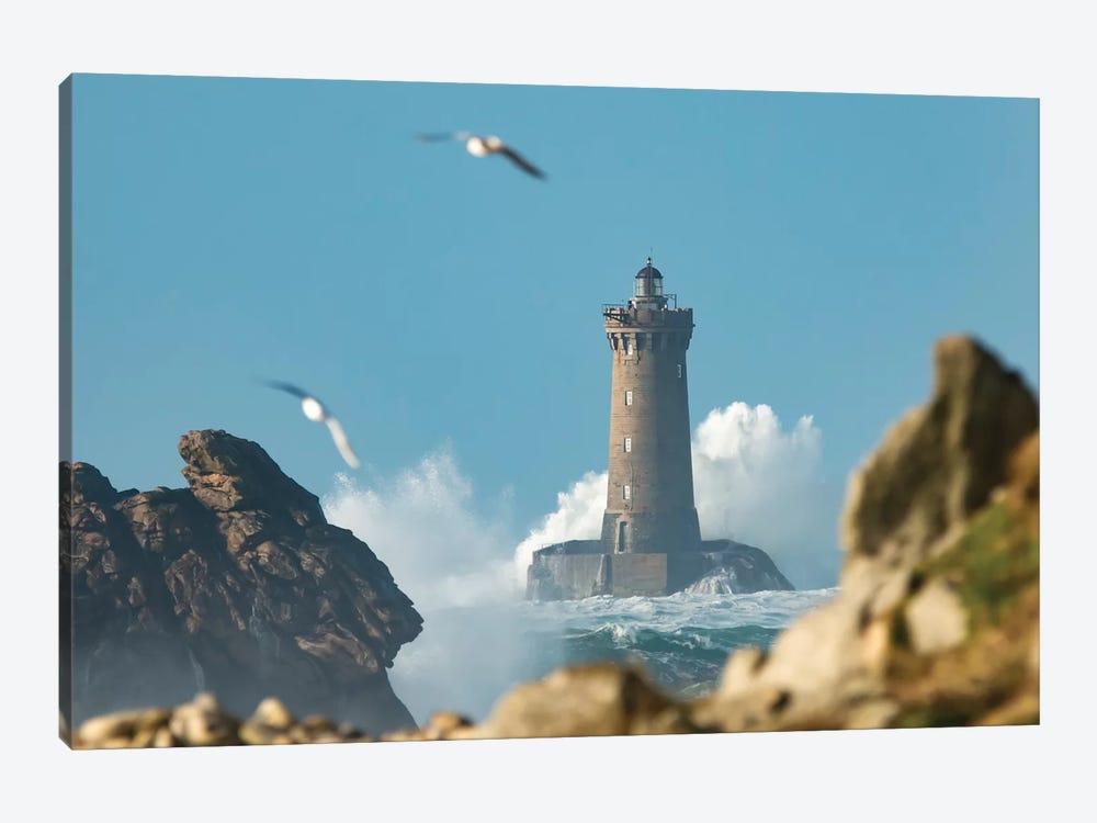 Windy Day In Brittany by Philippe Manguin 1-piece Canvas Print