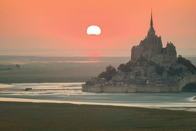 Mont Saint Michel Aerial View