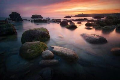 Quiberon Sunset by Philippe Manguin canvas print