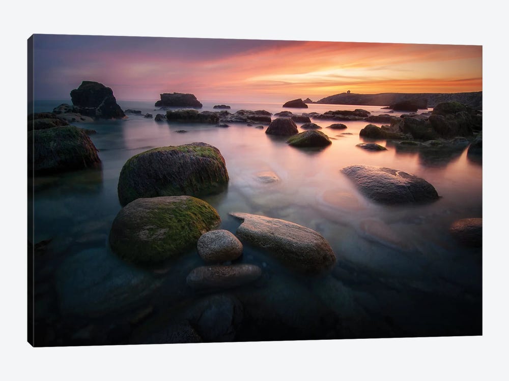 Quiberon Sunset by Philippe Manguin 1-piece Canvas Print