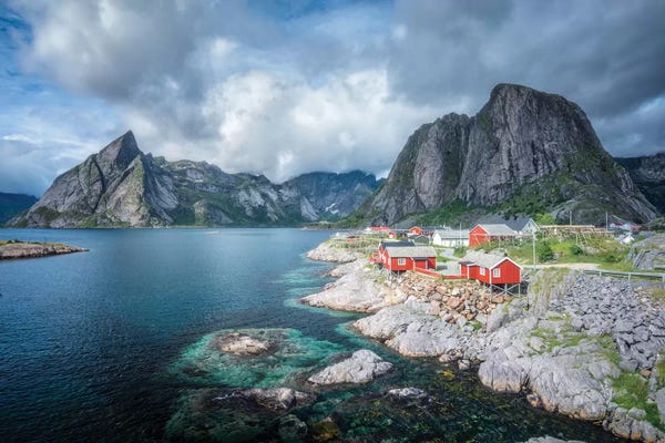 Norway: Reine, Lofoten Islands In Norway by Philippe Manguin