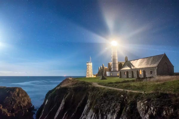 Lighthouses: Saint Mathieu Lighthouse by Philippe Manguin