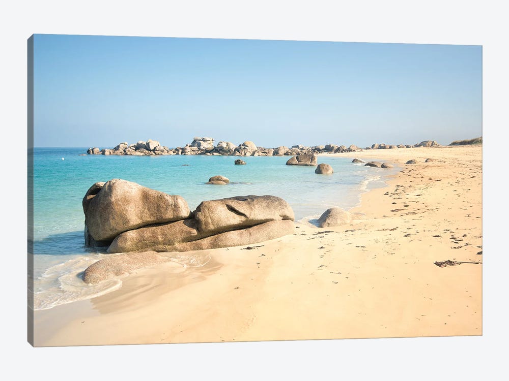 Kerlouan Beach by Philippe Manguin 1-piece Canvas Art Print