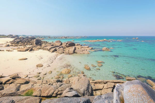 Brittany: Kerlouan Coast And Beach In Brittany by Philippe Manguin