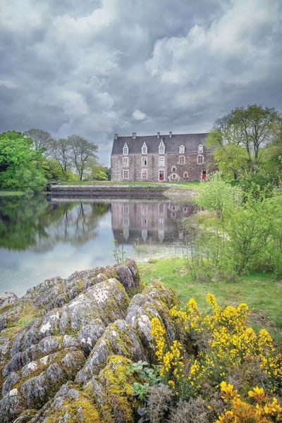 Castles & Palaces: Comper French Castle In Broceliande by Philippe Manguin