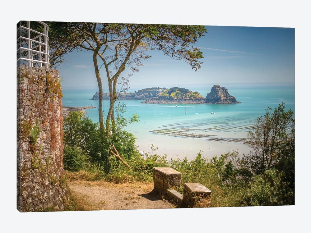 Cancale Bay In Brittany by Philippe Manguin 1-piece Canvas Wall Art
