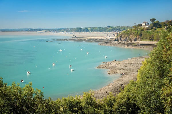 Brittany: Cancale In Brittany by Philippe Manguin