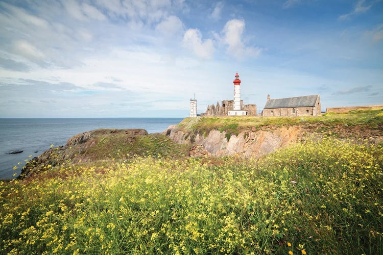 Saint Mathieu Lighthouse Landscape by Philippe Manguin wall art