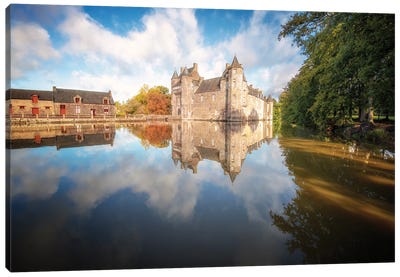 The Old Medieval Castle Canvas Art Print