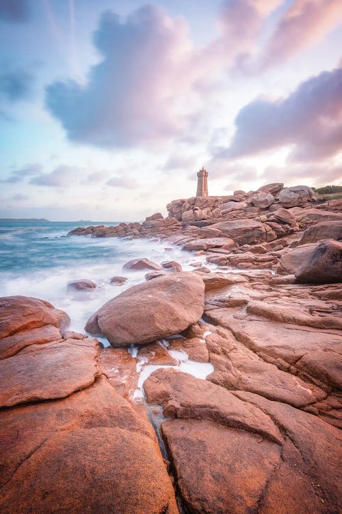 The Pink Lighthouse by Philippe Manguin wall art