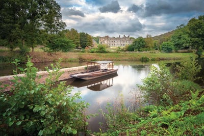 Bon Repos Abbaye In Brittany by Philippe Manguin canvas print
