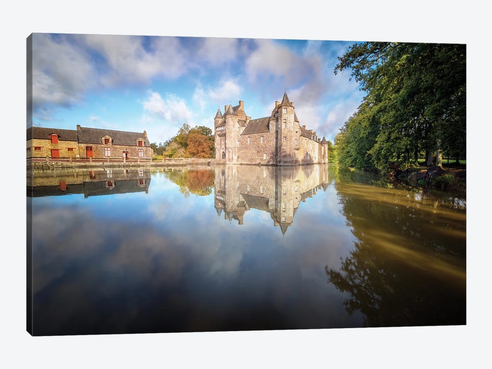 The Old Castle by Philippe Manguin 1-piece Canvas Print