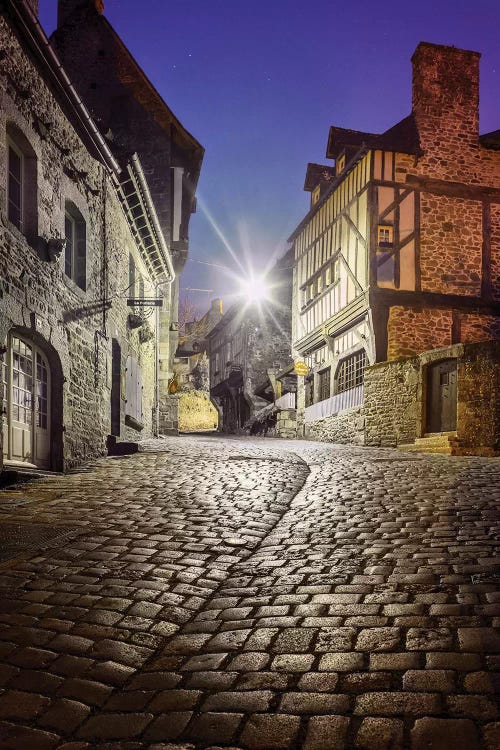 Dinan , Jerzual Street II by Philippe Manguin wall art