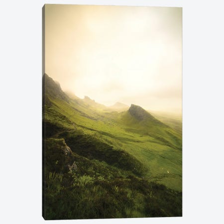 The Quiraing On Skye Island, Vertical View Canvas Print #PHM486} by Philippe Manguin Canvas Print