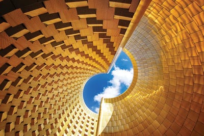 Industrial Volcano by Philippe Manguin canvas print